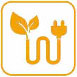  An icon of energy saving  