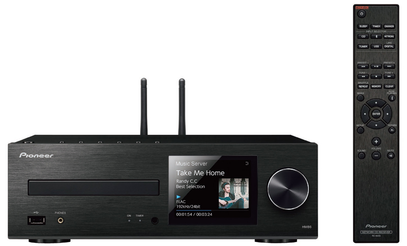【一部動作未確認】Pioneer XC-HM86 Bluetooth搭載機 Pioneer XC-HM86 2-Channel Network Amplifier with Bluetooth and Wi