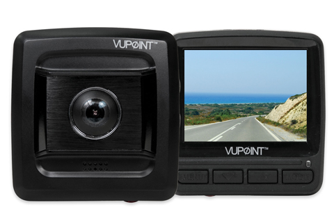 Vupoint Solutions DVR-G556-VP HD Ultra Wide Viewing Angle Motion Detection Dash Cam