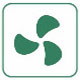  Icon of fan blades  
