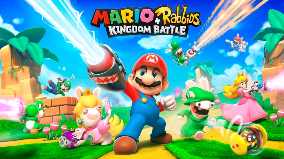 main banner of Mario and Rabbids Kingdom Battle for Nintendo Switch