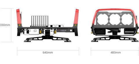 IN WIN X-Frame 2.0 Black / Red Computer Case - Newegg.com