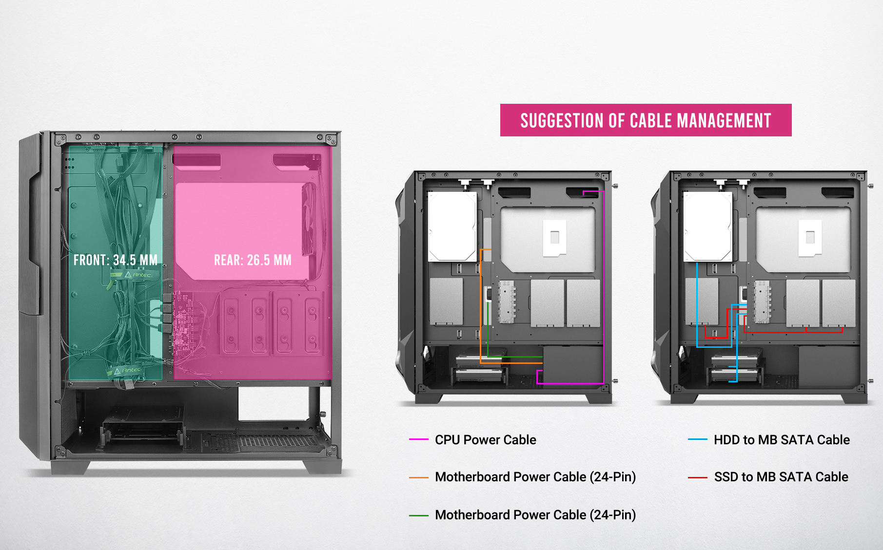 Antec DP502 FLUX Computer Case