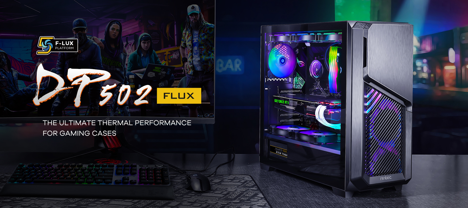 Antec DP502 FLUX Computer Case