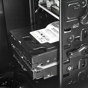 One bay HDD tool-free