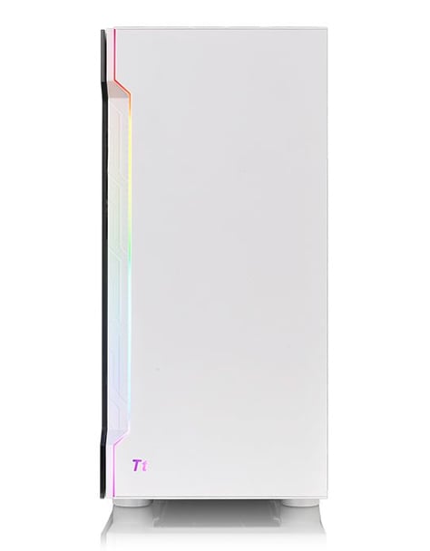 Thermaltake H200 Tempered Glass Snow Edition RGB Light Strip ATX Mid Tower  Case with One 120mm Rear Fan Pre-Installed - CA-1M3-00M6WN-00 - Newegg.com