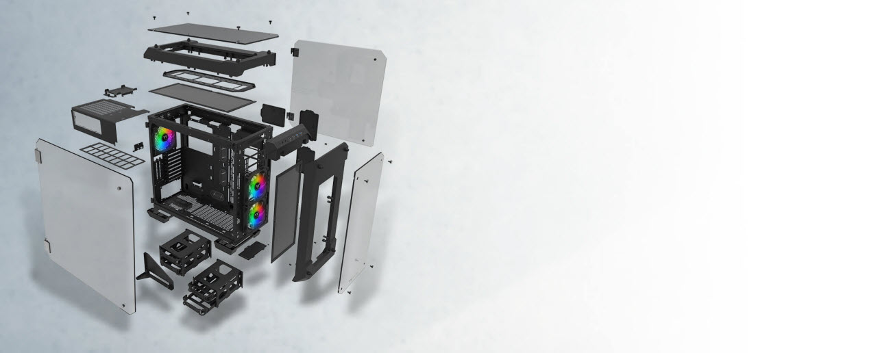 View 71 TG ARGB teared apart in pieces