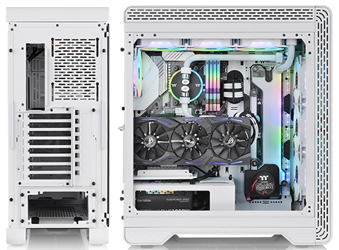Patented Rotational PCI-E 8 Slot Design