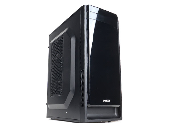 ZALMAN T2 Plus ATX Mini Tower case angled to right