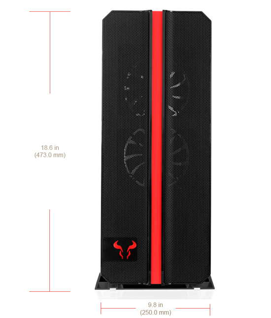 Riotoro Closeup Shot of the Front of the Case