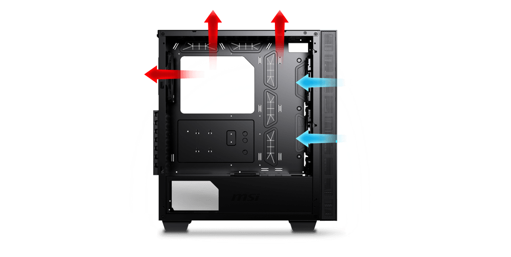 MSI MPG SEKIRA 100R Gaming Case