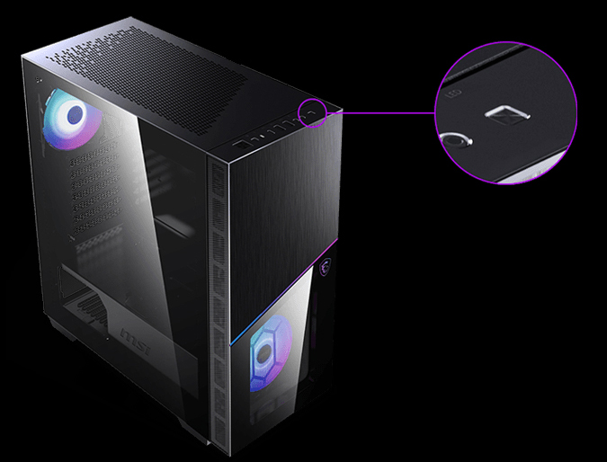 MSI MPG SEKIRA 100R Gaming Case