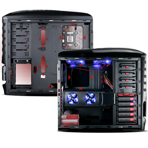 CABLE MANAGEMENT AND MOTHERBOARD TRAY LAYOUT