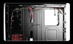 Hidden cable management system