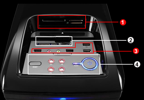 Top cover design & ports