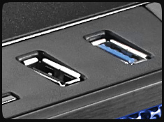 Superspeed USB 3.0 Connectivity