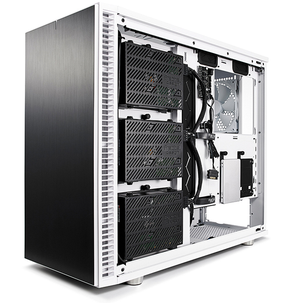 Define S2 Mount up to 3 HDDs + 2 SSDs + 3-way SATA extension cable
