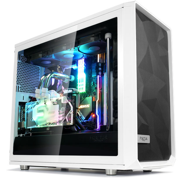 White Meshify S2 side view