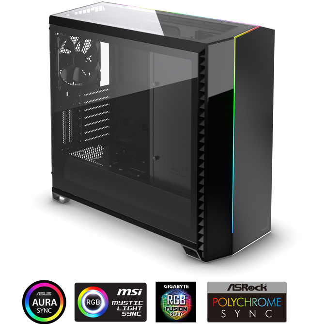 Fractal Vector RS side view