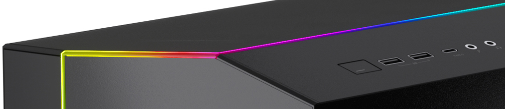 Fractal Vector RS top ports close-up