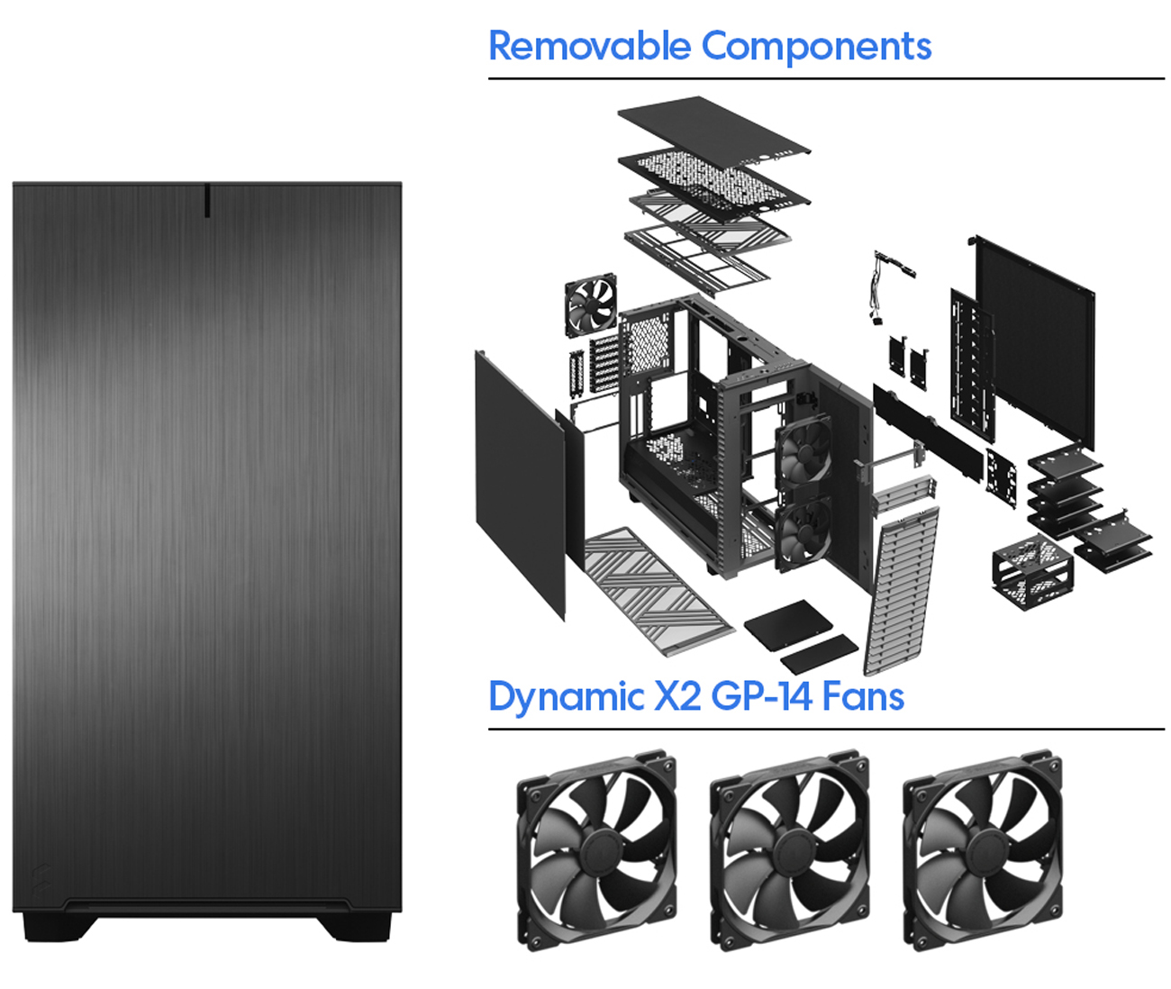 Fractal Define 7 case What's included