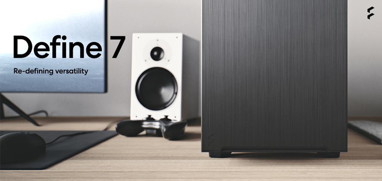 Fractal Define 7 case facing forward