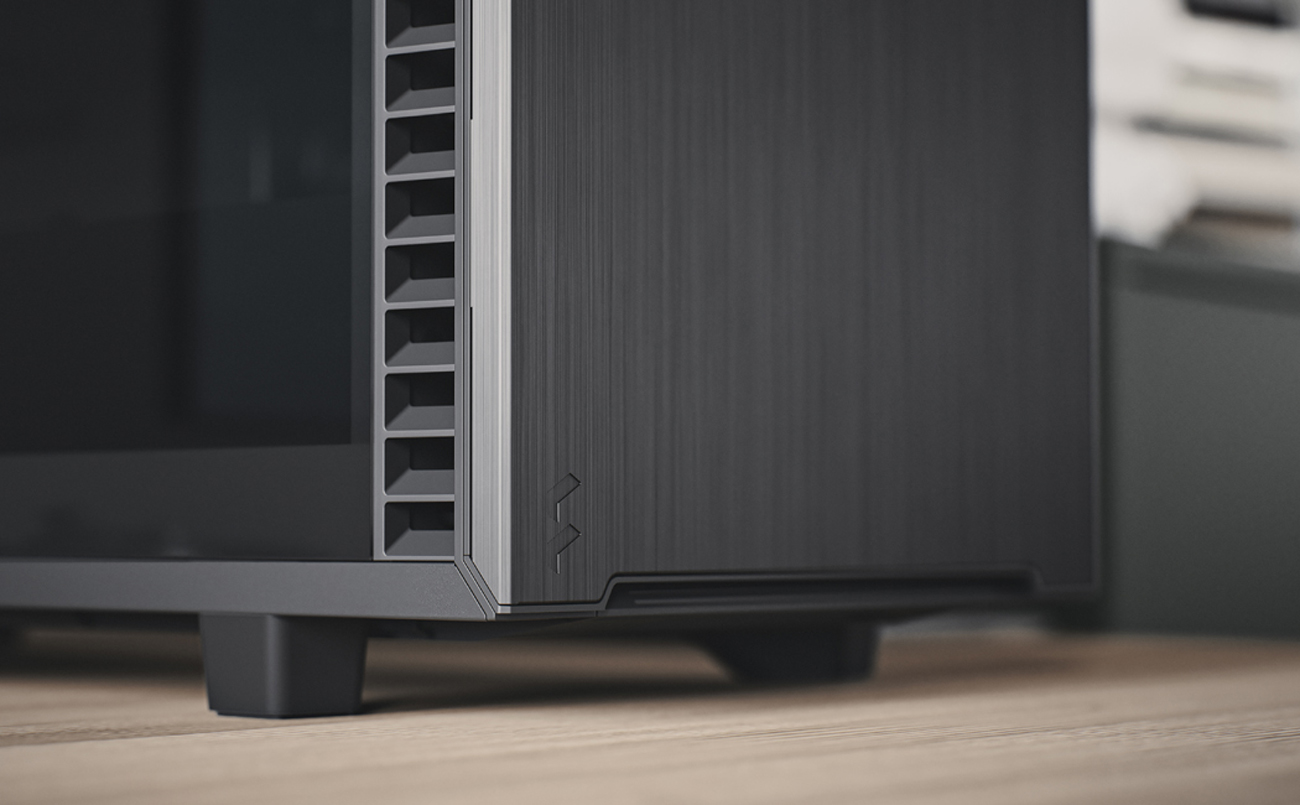 Fractal Define 7 case Internal structure display