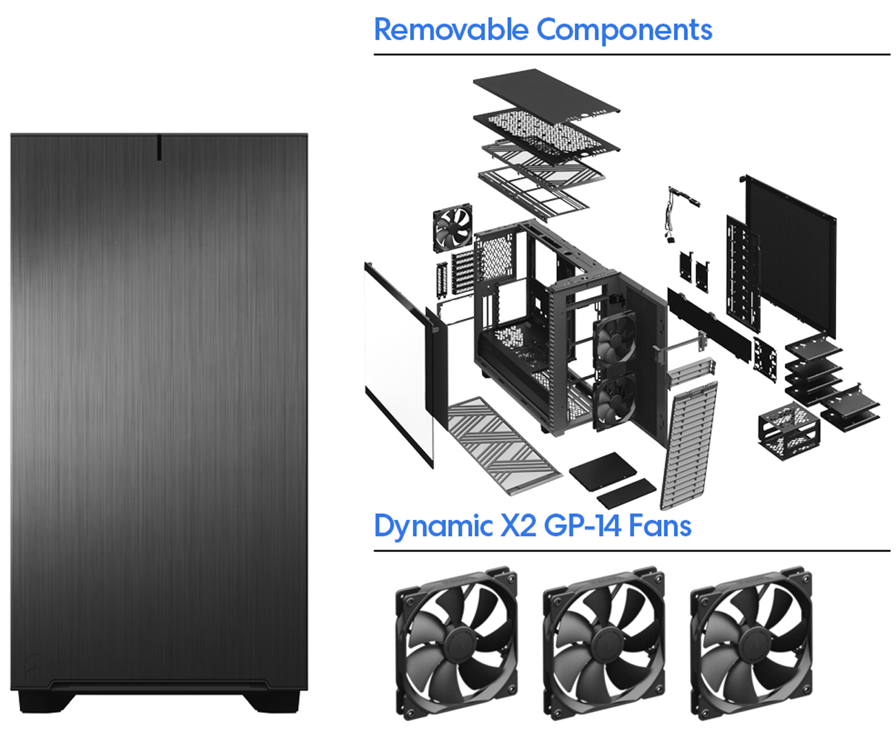 Fractal Define 7 case What's included