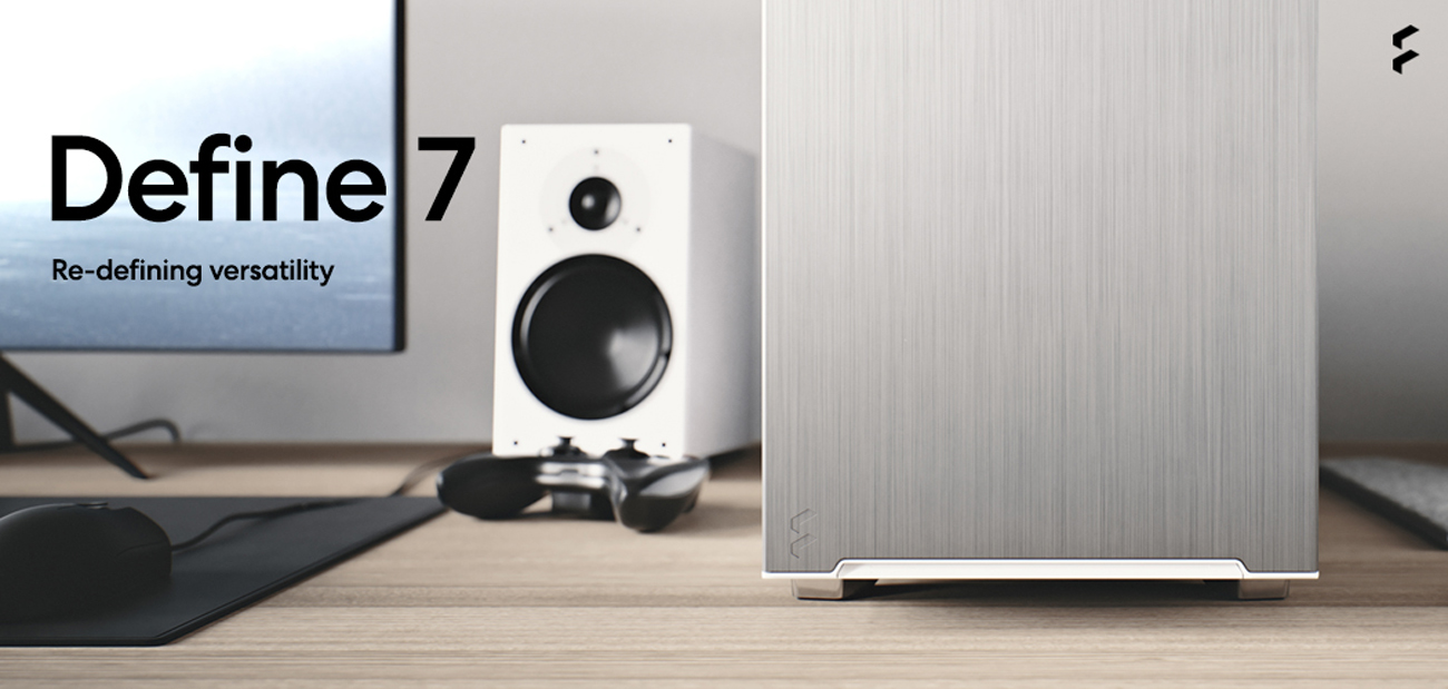 Fractal Define 7 case facing forward