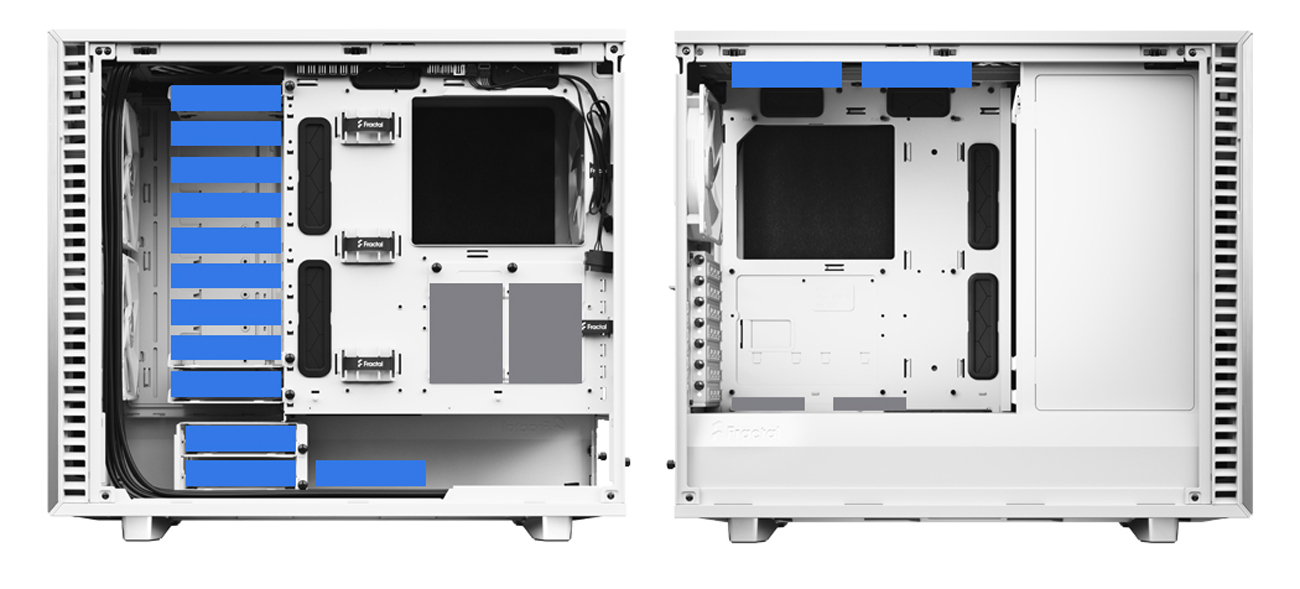Fractal Define 7 case back view