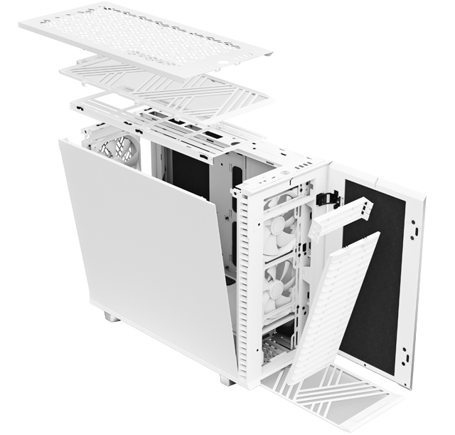 Fractal Define 7 case OPEN AND INTERCHANGEABLE