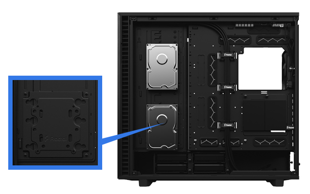 Fractal Define 7 XL case VERSATILE NEW MULTI-BRACKETS