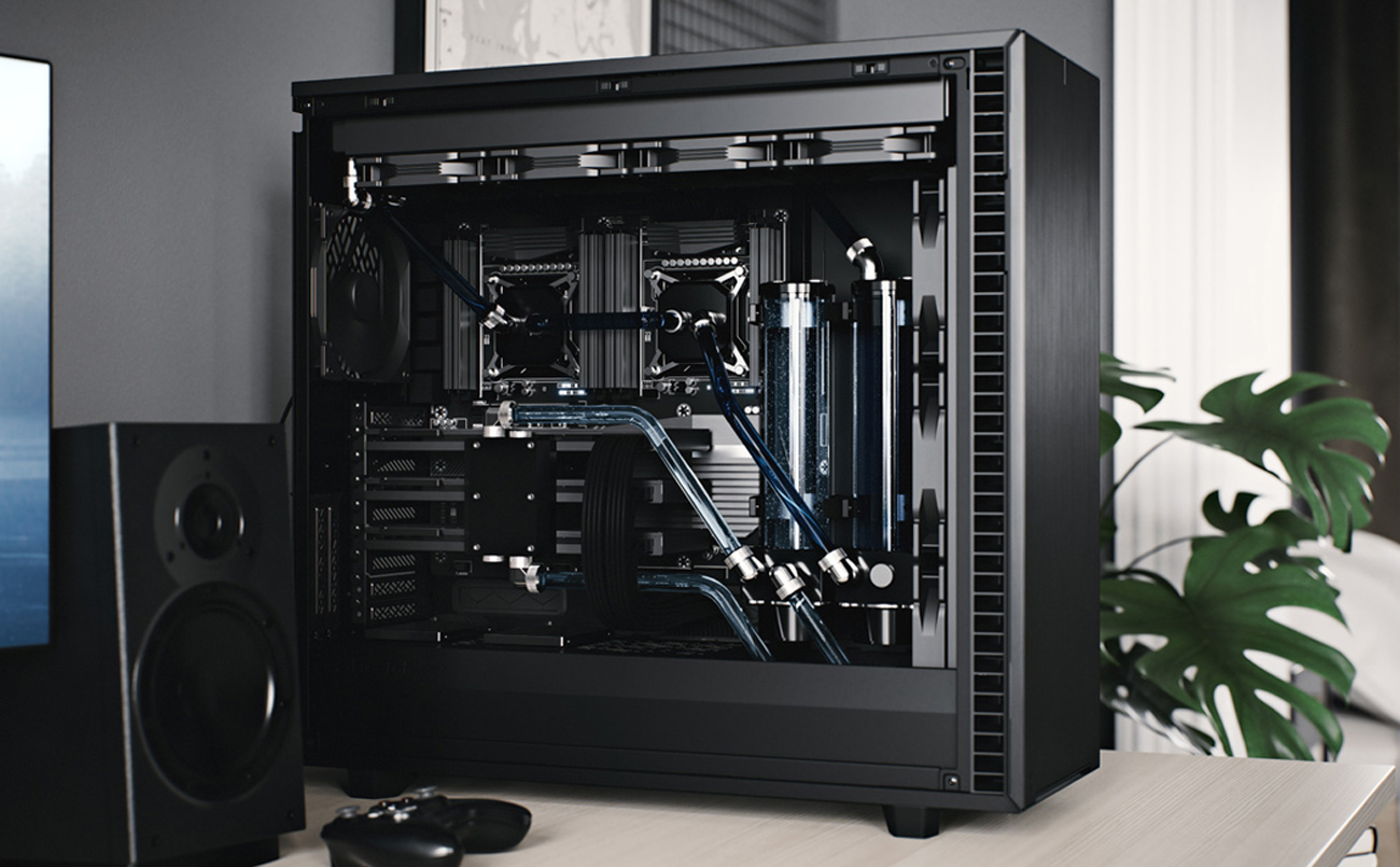 Fractal Define 7 XL case Internal structure display