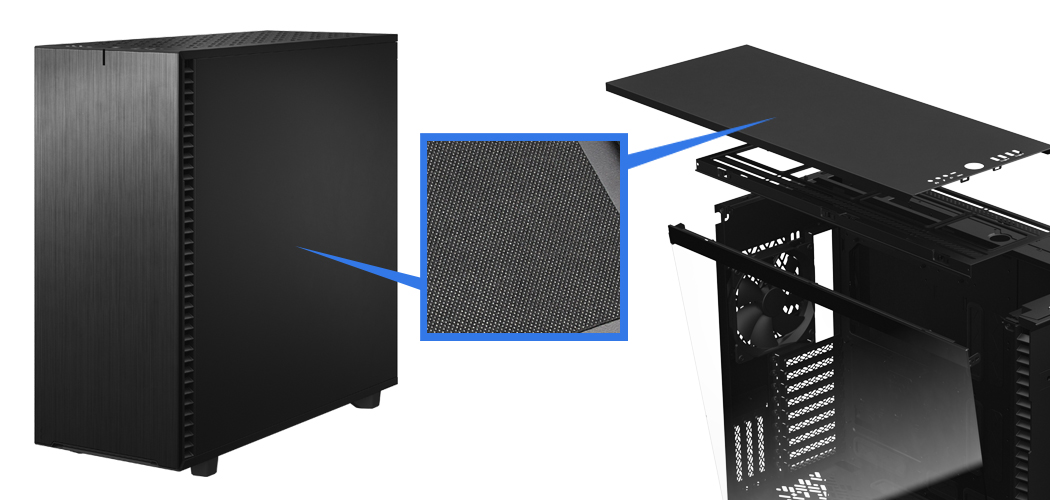 Solid construction view