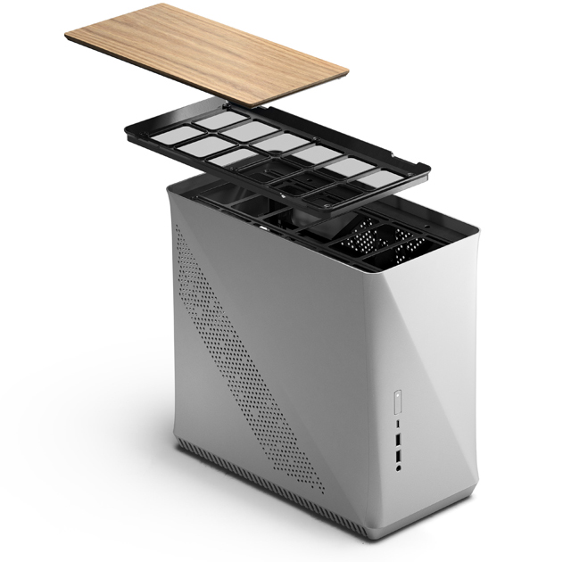 Fractal Design Era ITX FD-CA-ERA-ITX-SI Computer Case top view