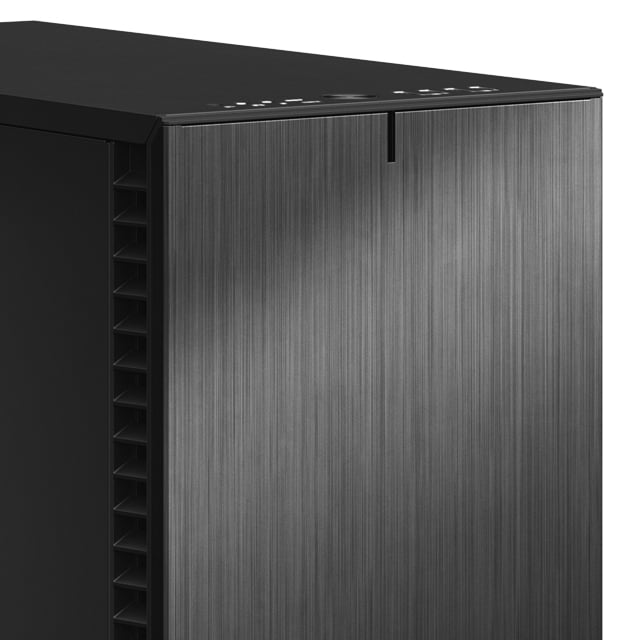 Fractal Design Define 7 Black & White Brushed Aluminum/Steel E-ATX Silent  Modular Tempered Glass Window Mid Tower Computer Case