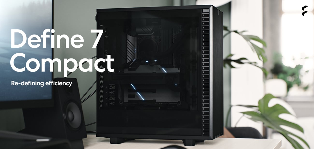 NeweggBusiness - Fractal Design Define 7 Compact Black Brushed