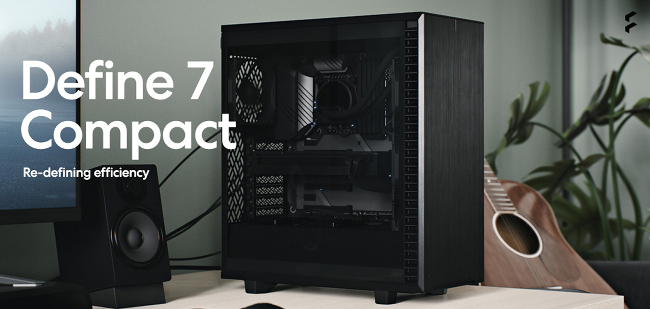 Fractal Design Define 7 Compact Computer Case facing forward