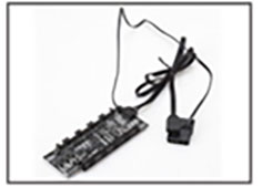 The Aura adapter on the RGB controller