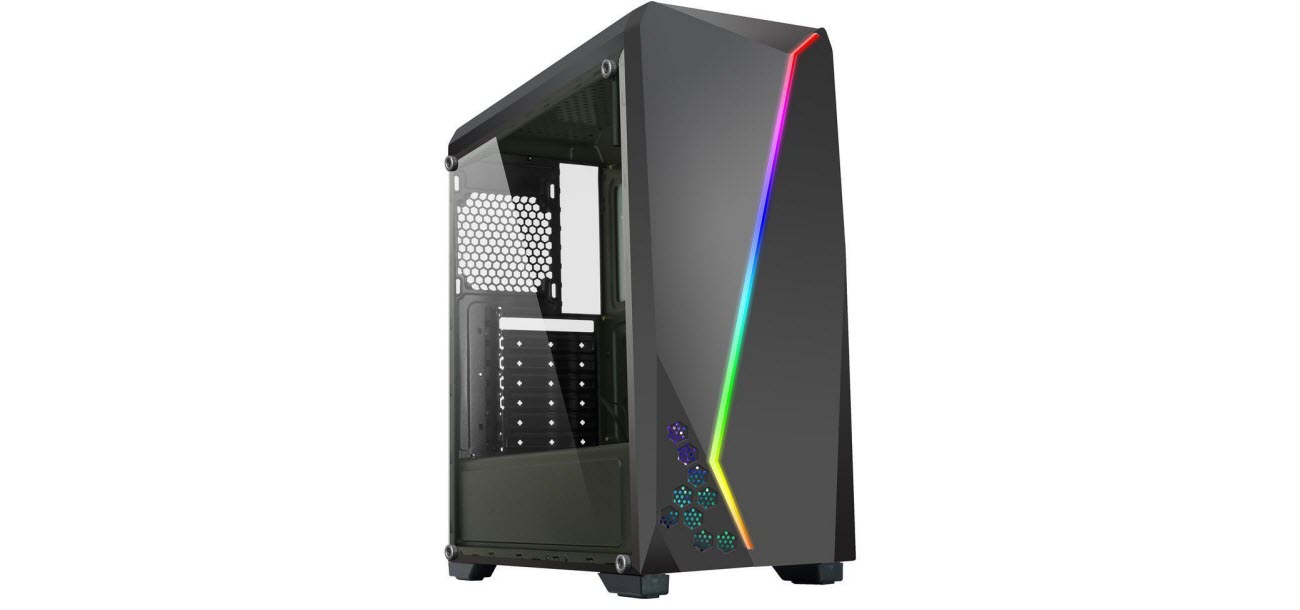 DIYPC S2-BK-RGB