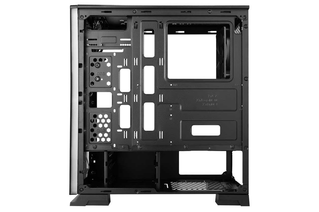 right view of Rainbow-Flash-V3 showing its cable clearance