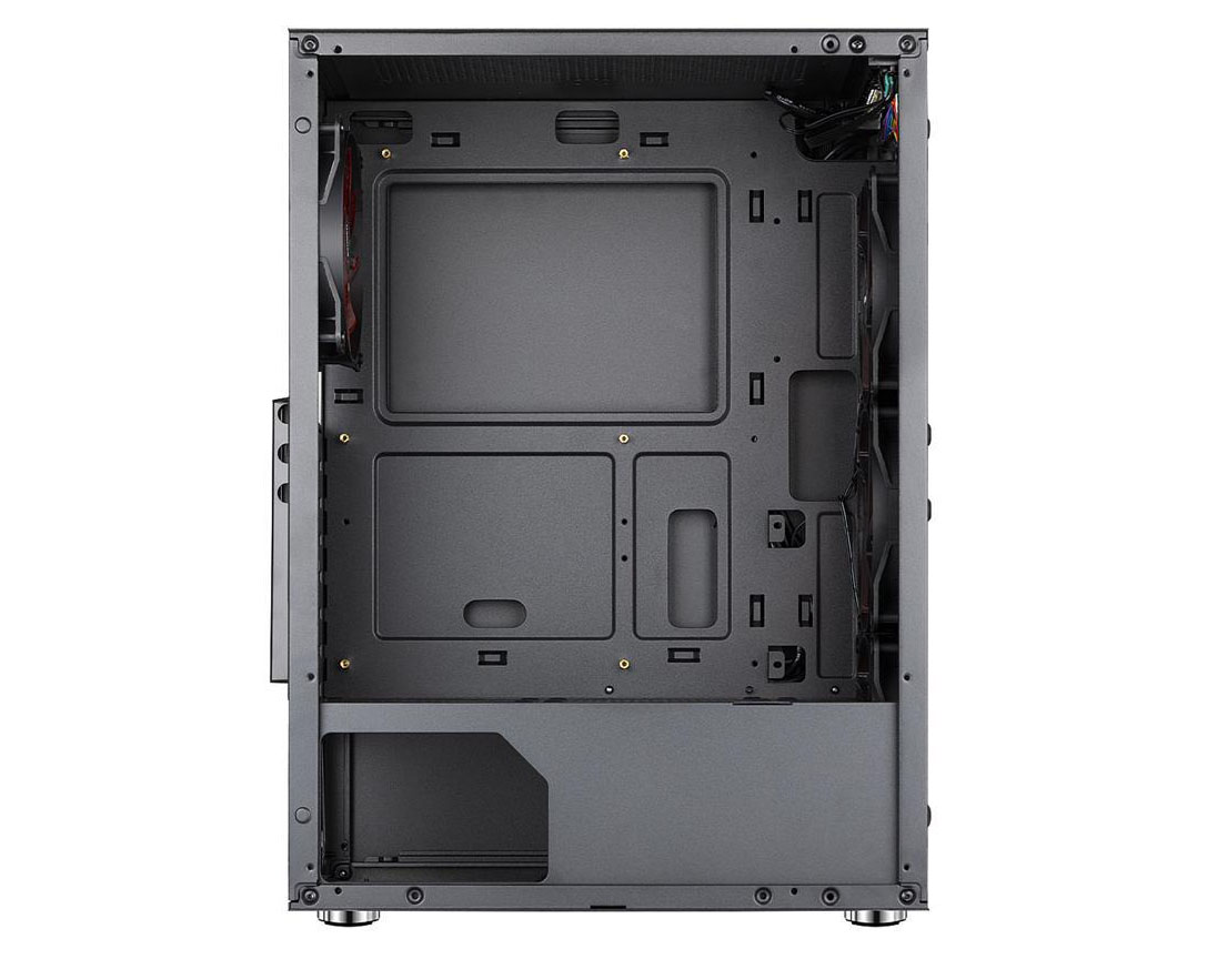 rear view of Rainbow-Flash-V3 angled to left showing its tempered glass