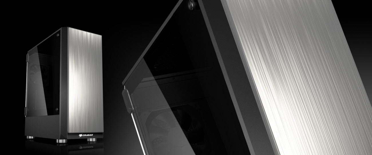 hinged tempered glass side window