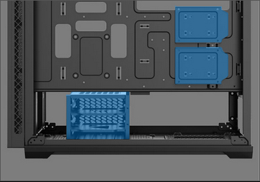The storage spots on the MATREXX 70