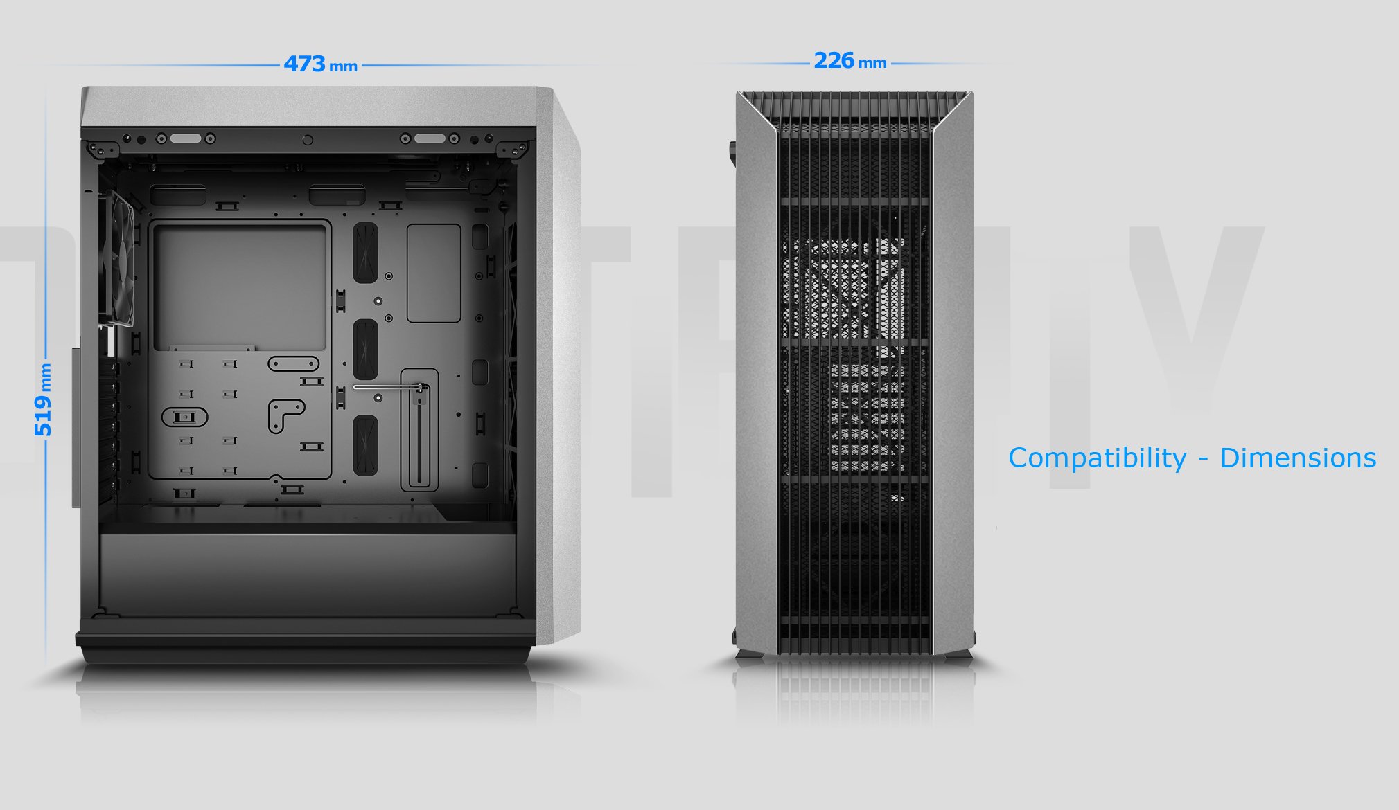 DeepCool CL500 Mid-Tower ATX Case