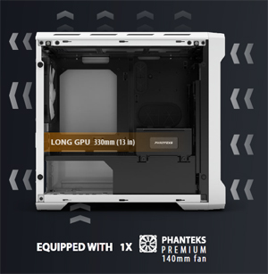 Enthoo Evolv ITX Tempered Glass