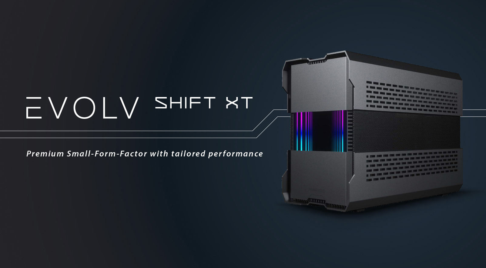 PHANTEKS EVOLV SHIFT XT P121 Mini ITX Computador Alumínio Chassis