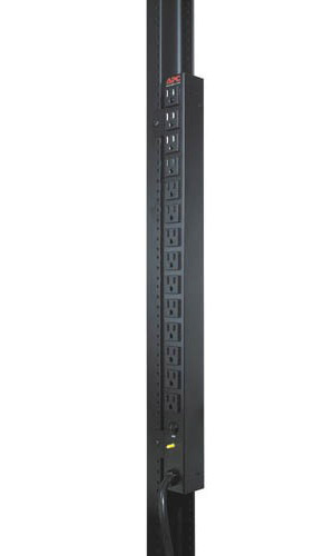 Rack PDU, Basic, Zero U, 20A, 120V, (14)5-15 Convertible LCD 208V