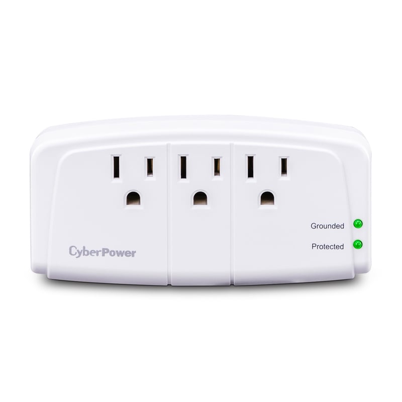 CyberPower CSB300W Essential Surge Protector facing forward