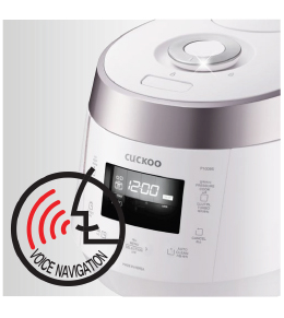 Cuckoo CRP-P1009SW 10-Cup Electric Pressure Rice Cooker - White